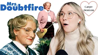 WAIT THERE'S SOMETHING IN MY EYE.... || MRS. DOUBTFIRE (1993) MOVIE REACTION