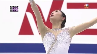 2016 NHK Trophy - Mirai Nagasu FS NBC HD