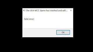 Halo MCC | UE4-MCC | Fatal Error | EASY FIX