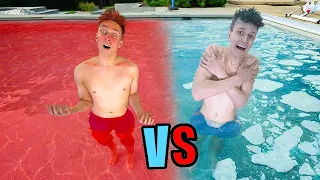 Sfida Piscina CALDO vs FREDDO !