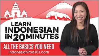 Belajar Bahasa Indonesia dalam 20 Menit - SEMUA Dasar yang Anda Butuhkan