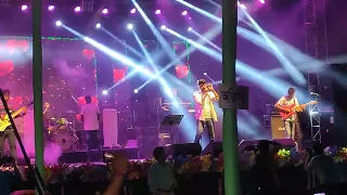 Mohammed Irfan Live at Mahishadal Raj College annual function 2022 // Barish song audions cheers