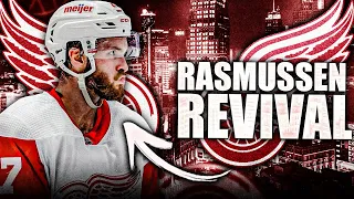 The REVIVAL Of Michael Rasmussen (Former BUST To Legit Top 6 Forward?) Detroit Red Wings News Today