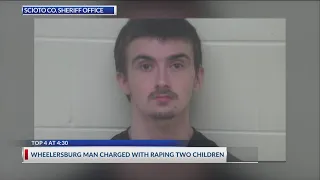 Wheelersburg man charged with raping two children