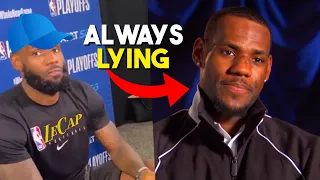 LeBron James Caught LYING Compilation 😂