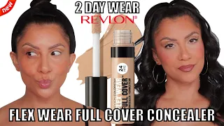 2 DAY WEAR *new* REVLON COLORSTAY FLEX WEAR FULL COVER CONCEALER *dry undereyes* | MagdalineJanet