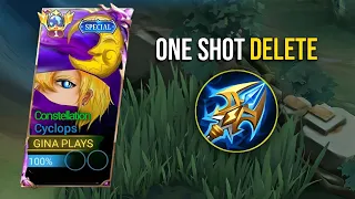 MOONTON THANK YOU FOR THIS CYCLOPS ONE SHOT BUILD 2024 | MLBB