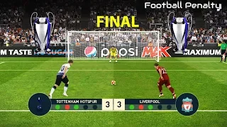 PES 2019 | Tottenham vs Liverpool | Final UEFA Champions League | Penalty Shootout | Gameplay PC