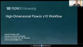 High-Dimensional FlowJo v10 Workflow Webinar with Ioannis