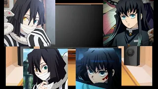 Young Hashira react to their futures! | part 2 | | Muichiro and Obanai | | obamitsu |