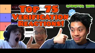 TOP 75 Verified REACTIONS | GEOMETRY DASH
