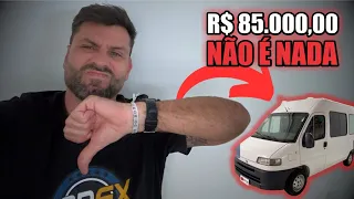 85 MIL NUMA VAN HOJE NÃO É NADA