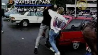 1993 Punch On Waverley Park After Match Crowd