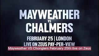 Floyd Mayweather VS Aaron Chalmers : PRESS CONFERENCE!  DATE, START TIME, TV CHANNEL AND LIVE STREAM