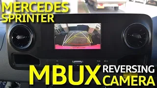 Mercedes Sprinter 2019 Reversing Camera with MBUX Touch Screen