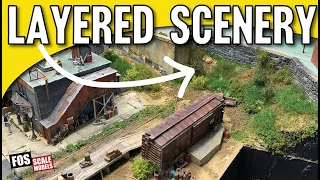 Layered Scenery for Your Model Railroad