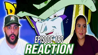 GIRLFRIEND'S REACTION TO GOKU GIVING UP AGAINST CELL!! DRAGON BALL Z EPISODE 180