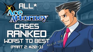 Ace Attorney Cases RANKED Worst To Best (Part 2: #20-1 - The Top Half)