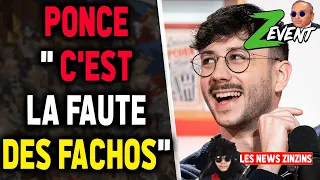 PONCE "L'ANNONCE DU Z EVENT EST POURRI A CAUSE DES FASHOS QUI DENONCE LE RASSISME"