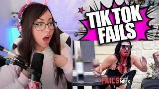 Bunny REACTS to TikTok Wine Challenge Gone Wrong FAILS!!!