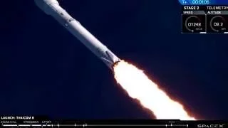 SpaceX successfully launch THAICOM 8 communication satellite