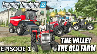 INHERITING A $1,000,000 FARM! | The Valley The Old Farm | Farming Simulator 22 - Episode 1