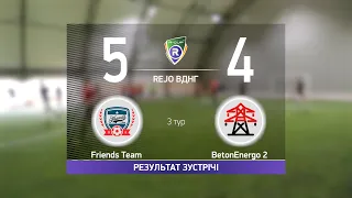 Обзор матча Friends Team 5-4 BetonEnergo 2   Турнир по мини футболу в городе Киев