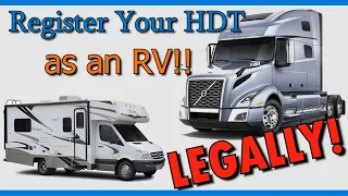 HOW TO REGISTER YOUR HDT AS AN RV | SOUTH DAKOTA | HDT RV LIFE