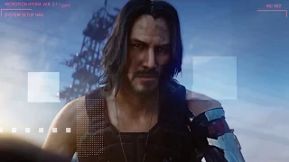 Cyberpunk 2077 Trailer РЕАКЦИЯ ЗАЛА КИАНУ РИВЗ E3 2019 720p