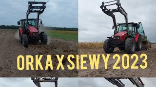 🔥SIEW ZBÓŻ OZIMYCH I ORKA 💪🔥 AGRO BRACIA🔥💪MASSEY FERGUSON 5445🔥💪