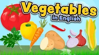 Gemüse in Englisch (Vegetables in English)