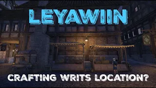 Is Leyawiin Better than Vivec City/Alinor for Crafting Writs? | The Elder Scrolls Online - Blackwood