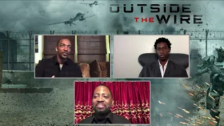 Anthony Mackie and Damson Idris Talk Outside The Wire