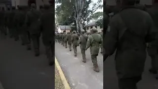 Alentando el trote Ejército Argentino Nib 2021 Ca Bal Cba. Cuartel unión Córdoba.