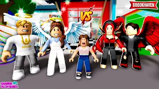 FAMÍLIA DO BEM vs FAMÍLIA DO MAL - BROOKHAVEN 🏡 RP | Roblox