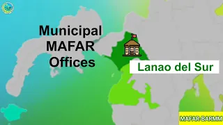 MAFAR Municipal Offices in the Province of Lanao del Sur