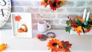 ОСЕННИЙ DIY - ДЕКОР КОМНАТЫ ...AUTUMN DIY-ROOM DECOR ..