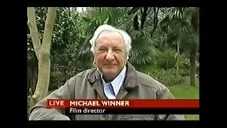 Peter Ustinov:  News Report of His Death - March 28, 2004