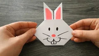 Lapin en origami - Bricolage pour enfants 3