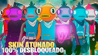 DESBLOQUEANDO TODO EL EJERCITO DE ATUNADO EN FORTNITE | Blend Freshon