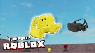 ROBLOX VR HANDS FUNNY MOMENTS #1