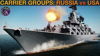 Can A Russian Carrier Group Kill A US Carrier Group? (Naval 10) | DCS WORLD