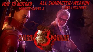 SHADOW WARRIOR 3 Way to Motoko ORB locations (full level playthrough)