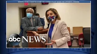 House Speaker Nancy Pelosi worked to stop violence during Capitol attack