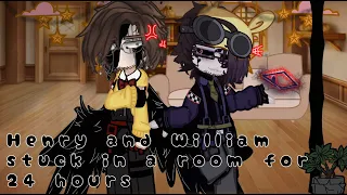 Henry and William, stuck in a room for 24 hours/gacha 2)my au /long[cringe