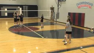 High School Volleyball Systems: Rotational Defense with Nancy Dorsey
