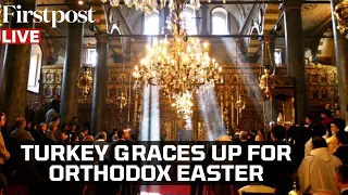 LIVE: Turkey Observes Orthodox Easter As St George Cathedral in Istanbul Lights Up Amid Festivities