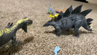 Allosaurus versus Tyrannosaurus rex