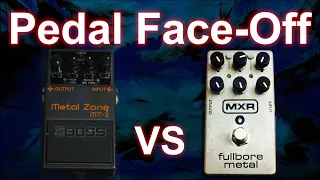 Pedal Face-Off – Most hated pedals on the Internet? Boss MT-2 vs MXR Fullbore Metal M116