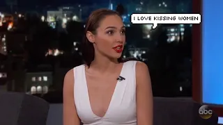 gal gadot being gay for 2 minutes "straight"